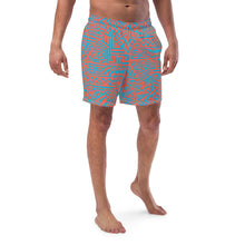 Load image into Gallery viewer, TRIBAL SUNSET SWIM TRUNKS