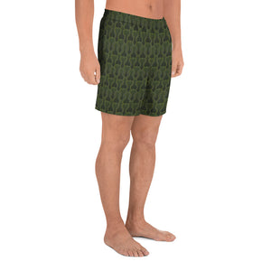 CAMMO All-Over Print Men's Athletic Long Shorts - Two on 3rd