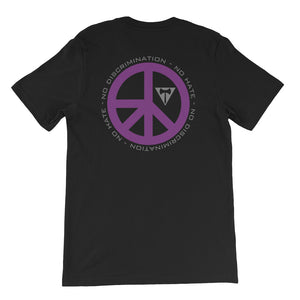 Lesbian NDNH Back Print Short-Sleeve Unisex T-Shirt - Two on 3rd