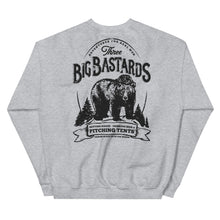 Load image into Gallery viewer, BIG BASTARDS Back Print Sweatshirt - Two on 3rd