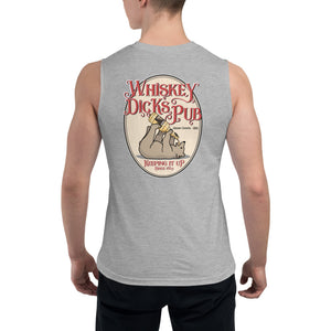 WHISKEY DICKS PUB BACK PRINT - Muscle Shirt - Two on 3rd