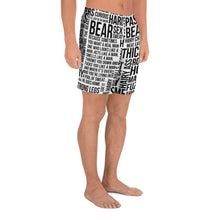 Load image into Gallery viewer, BEAR TALK All-Over Print Men&#39;s Athletic Long Shorts - Two on 3rd