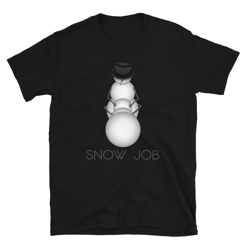 Snow Job Short-Sleeve Unisex T-Shirt - Two on 3rd