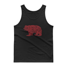 Load image into Gallery viewer, Red Tribal Grizzly Tank top - Two on 3rd