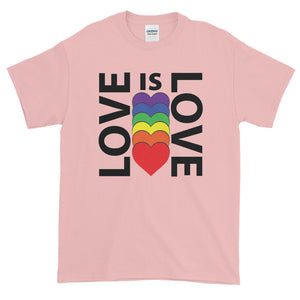 LOVE IS LOVE Short-Sleeve T-Shirt - Two on 3rd
