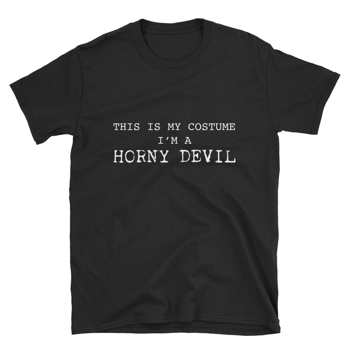 HORNY DEVIL Short-Sleeve Unisex T-Shirt - Two on 3rd