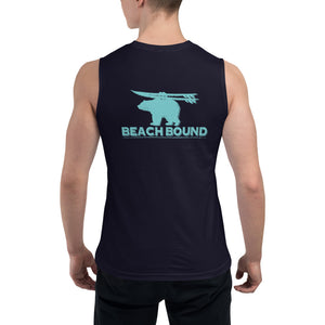 BEACH BOUND BACK PRINT - Muscle Shirt - Two on 3rd