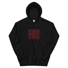 Load image into Gallery viewer, If You&#39;re Naughty. Unisex Hoodie - Two on 3rd