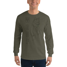 Load image into Gallery viewer, WOOF Long Sleeve T-Shirt - Two on 3rd