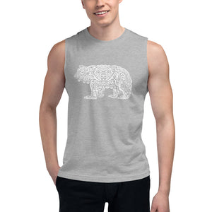 Grizzly Tribal Muscle Shirt - Two on 3rd
