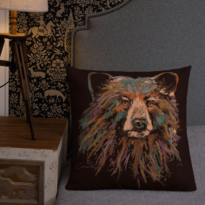 GALLERY GRIZZLY THROW PILLOW