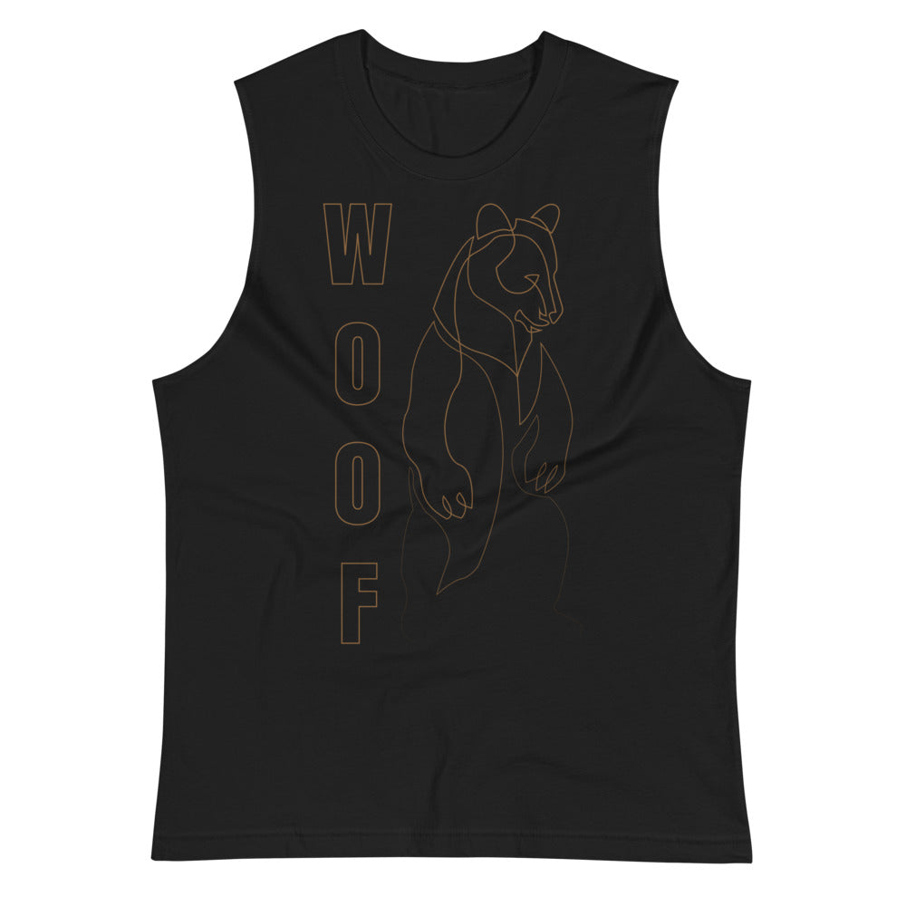 WOOF Muscle Shirt - Two on 3rd