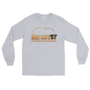 THE MAN CAVE 2 Men’s Long Sleeve Shirt - Two on 3rd