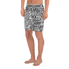 Load image into Gallery viewer, BEAR TALK All-Over Print Men&#39;s Athletic Long Shorts - Two on 3rd