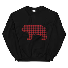 Load image into Gallery viewer, FLANNEL GRIZZLY RED Sweatshirt - Two on 3rd