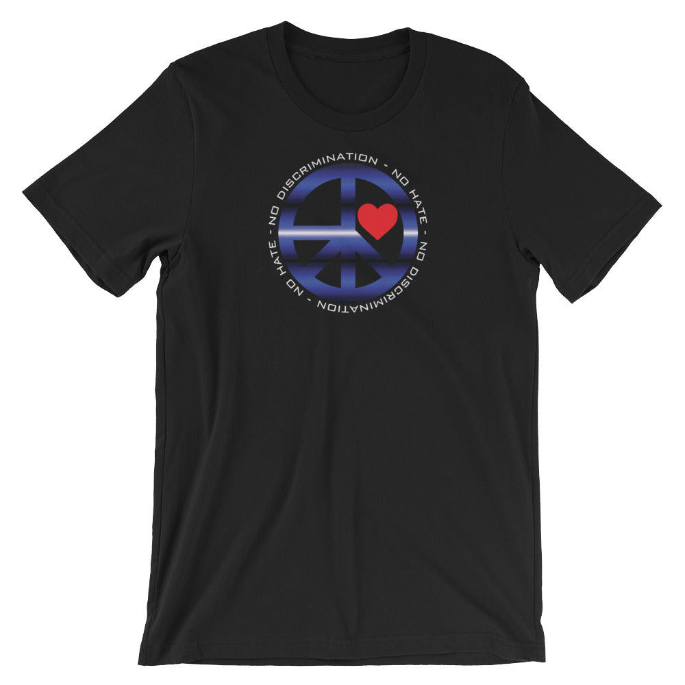 Leather NDNH Front Print Short-Sleeve Unisex T-Shirt - Two on 3rd