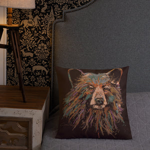 GALLERY GRIZZLY THROW PILLOW