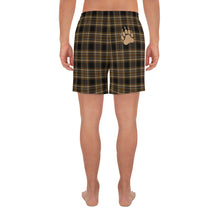 Load image into Gallery viewer, BEAR TARTAN All-Over Print Men&#39;s Athletic Long Shorts - Two on 3rd