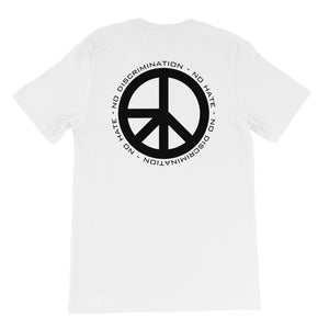 Black NDNH Back Print Short-Sleeve Unisex T-Shirt - Two on 3rd