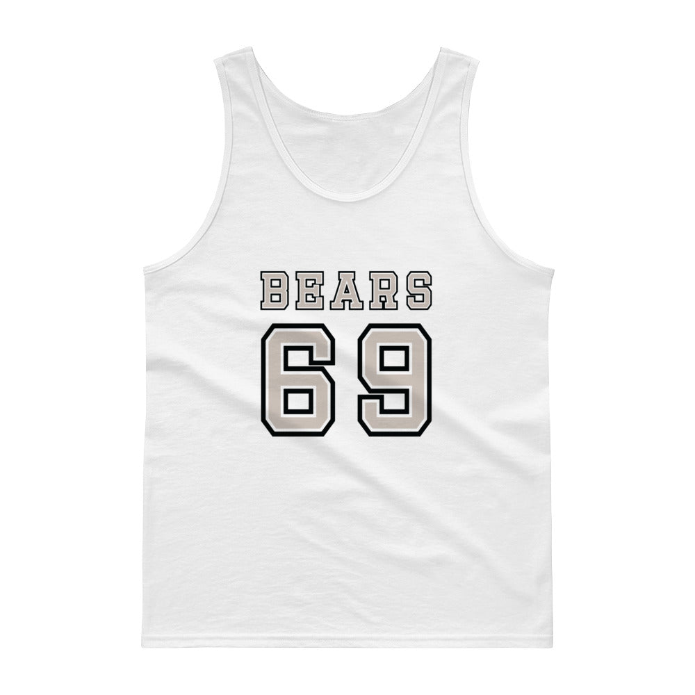 Bears 69 Tank top- Print on Front & Back - Two on 3rd