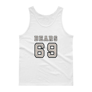 Bears 69 Tank top- Print on Front & Back - Two on 3rd
