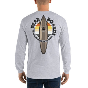 Bear Boards Long Sleeve T-Shirt - Print Front and Back - Two on 3rd