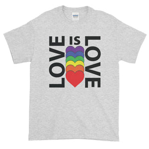 LOVE IS LOVE Short-Sleeve T-Shirt - Two on 3rd