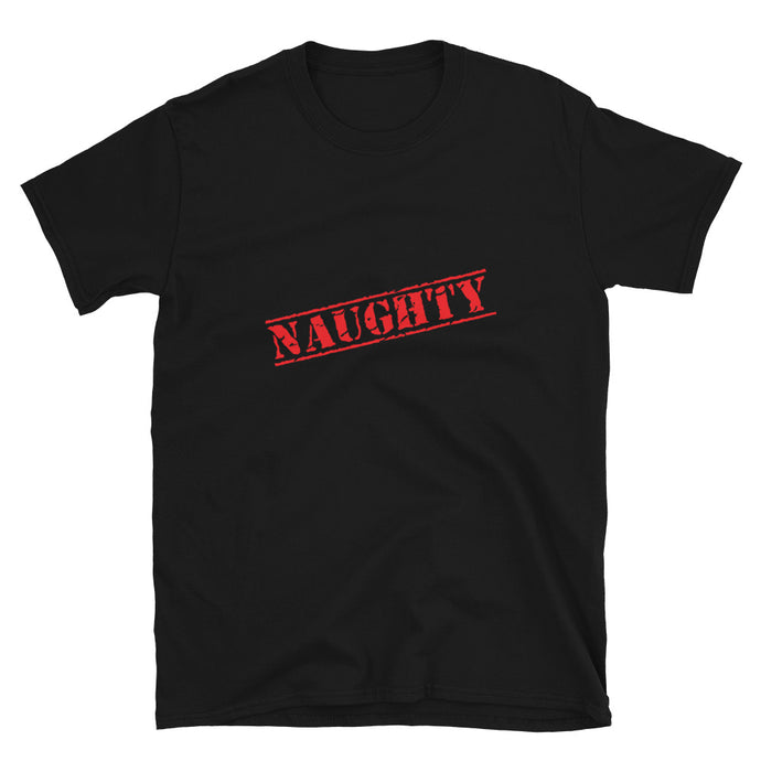 Naughty Short-Sleeve Unisex T-Shirt - Two on 3rd