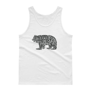 Tribal (black print) Grizzly Tank top - Two on 3rd